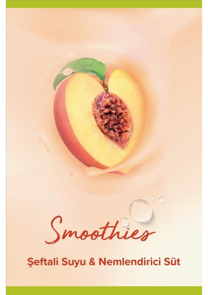 Smoothies Şeftali 450 ml Duş Jeli X4 fırsatları