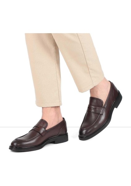 Erkek Kahverengi Deri Loafer fiyatları
