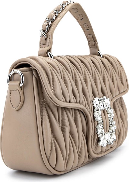 Kadın Suni Deri Taupe Omuz Çanta 921 27126 Bn Cnt SK25-26 Taupe indirimleri