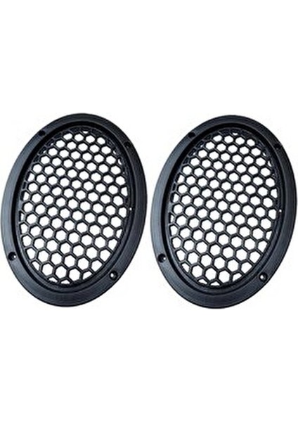 Oval Hoparlör Kapağı 6x9 İnç Kaliteli Plastik 2 Adet Midrange Koruma modelleri