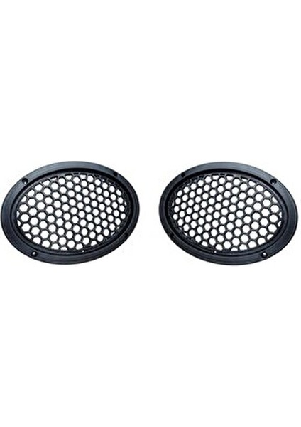 Oval Hoparlör Kapağı 6x9 İnç Kaliteli Plastik 2 Adet Midrange Koruma fırsatları