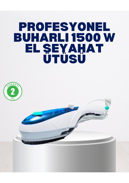 Techmrt Portatif Buharlı Ütü Ekonomik Kırışıklık Giderici