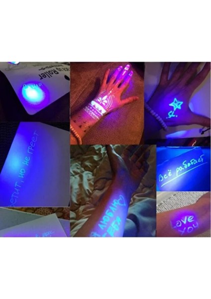 Işıklı Sihirli Görünmez Kalem Şeffaf fırsatları