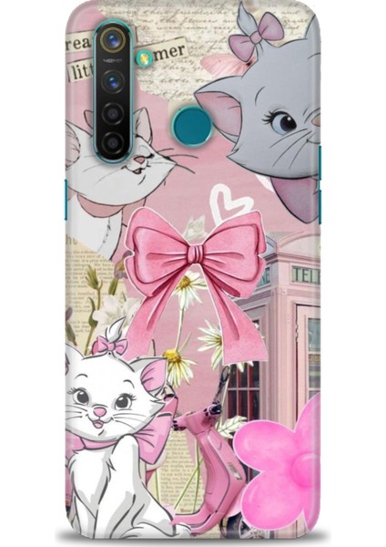 Realme 5 Pro Kılıf Hd Baskılı Kılıf + Seramik Tam Kaplayan Ekran Koruyucu 213