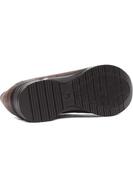 Kadın Ceviz Dolgu Topuklu Deri Ayakkabı indirimleri