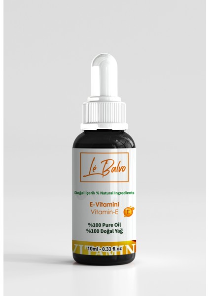 E-Vitamini Yağı 10 ml (Vitamin-E Oil)