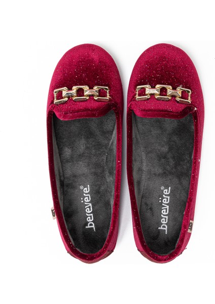 Kadın Babet IF5391 Berevere Baılarına Vulc. Copete Tercıopelo H048 Negro