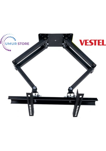 32H9520M 32'' Smart Hd Ready Wi-Fi Mobil 32”- 55” Inç / 82-140 Ekran LCD LED Tv Çift Kollu Hareketli Duvar Askı Aparatı