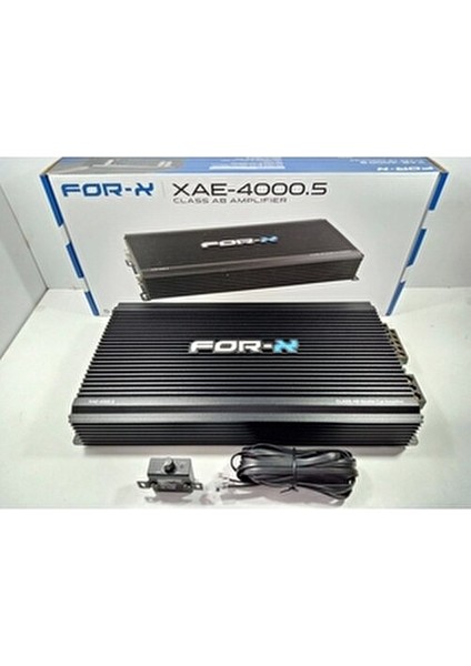 XAE-4000.5 Oto Anfi 4000W 5 Kanal Bass Kontrol 950 Watt Güç ile Yüksek Performans fiyatları