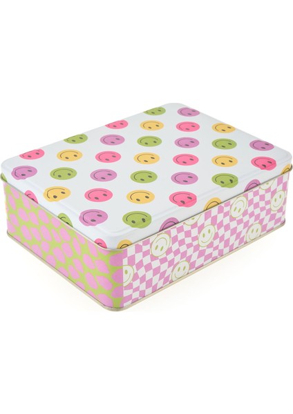 Smile Dikdörtgen Kutu - Renkli - 7 cm fiyatları