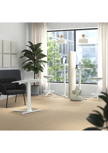 Mıttzon Yüksekliği Ayarlanabilen Çalışma Masası Beyaz 66 x 50 cm indirimleri
