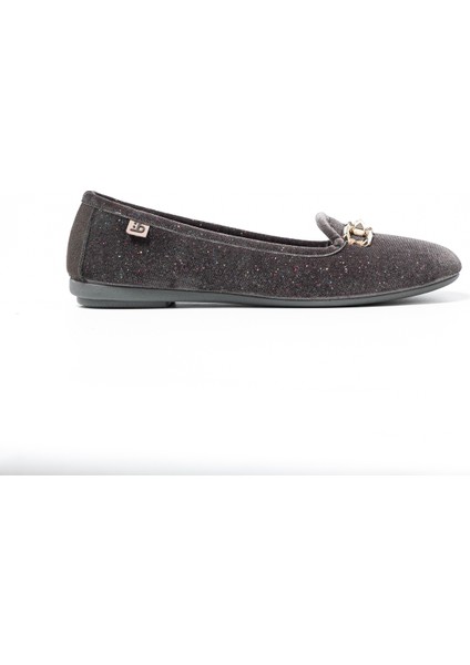 Kadın Babet IF5391 Berevere Baılarına Vulc. Copete Tercıopelo H048 Negro