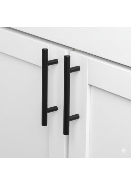 5 ADET Keijo INOX 192mm Paslanmaz Kulp (mobilya, dolap kulbu, kulp modeli)