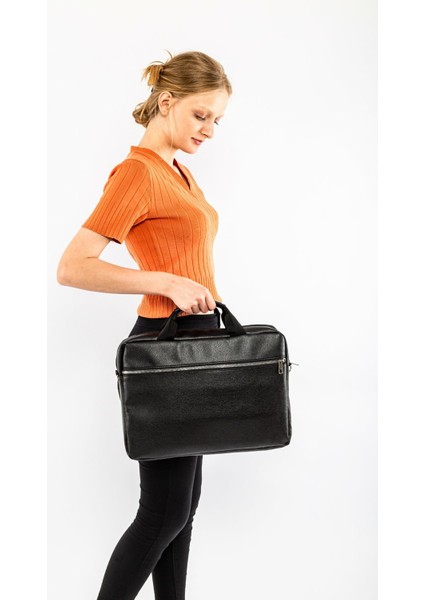 Notebook Laptop Macbook Evrak Çantası 13"-13.3"-14"-15.6" Inç - 400 Siyah