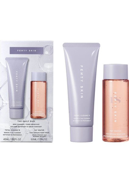 The Daily Duo - Makyaj Temizleyici ve Antioksidan Serum 45 ml + 50 ml