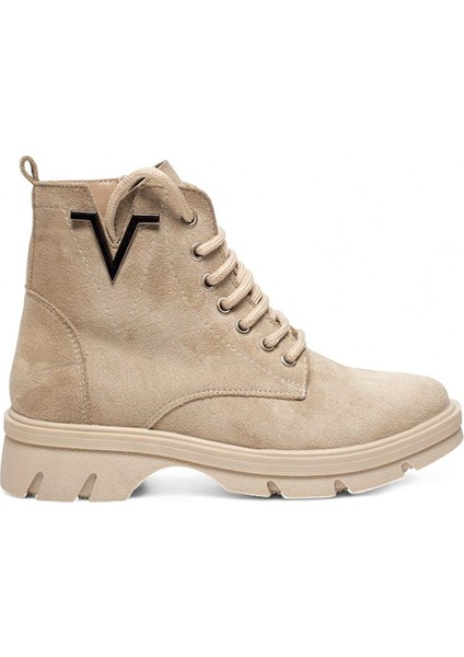 Gls Bej Içi Kürklü Süet Kadın Bot & Bootie