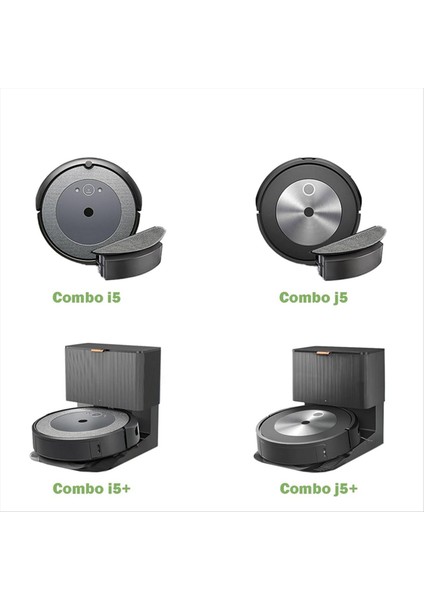 Irobot Roomba Combo I5 I5+ J5 J5+ Robot Vakum Aksesuarları Için Uyumlu Vakum Yedek Parçaları (Yurt Dışından) modelleri