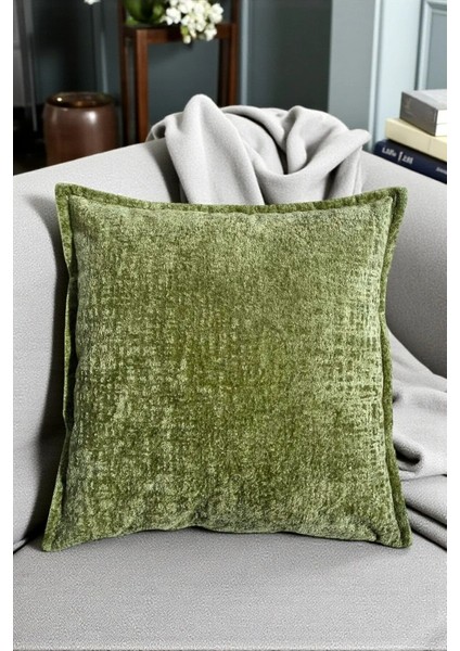 Ithal Kadife Dekoratif Kırlent Kılıfı 45X45 cm – Yumuşak Dokulu Kare Yastık ve Ev Aksesuarı
