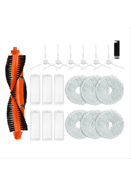Xiaomi Mijia M30 Pro Robot Vakum Temel Süpürge Ana Yan Fırça Bez Bezi Rag Yığın Filtre Aksesuarları Parçaları (Yurt Dışından)