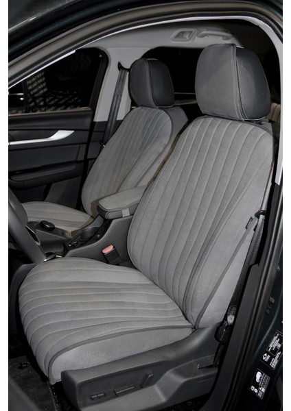 Togg T10F Oto Koltuk Koruyucu Kılıf 2025-SONRASI Karina Serisi Füme