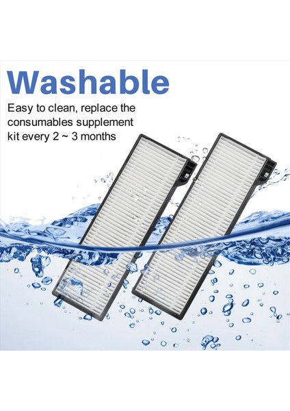 Eufy X10 Pro Omni Robot Vakum Yedek Parçaları Hepa Filtresi (Yurt Dışından) indirimleri