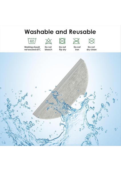 Yan Fırça Filtresi Mop Bezi Obode A8 / Eureka E10S / Eta Aurum Pro 624 Süpürme Robot Vakum Süpürge Aksesuarları (Yurt Dışından) modelleri