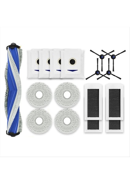Ecovacs Deebot X5 Pro Robot Vakum Temizleyici Mop Bez Hepa Filtre Toz Çantası Aksesuarları Yedek Yedek Parçalar (Yurt Dışından)