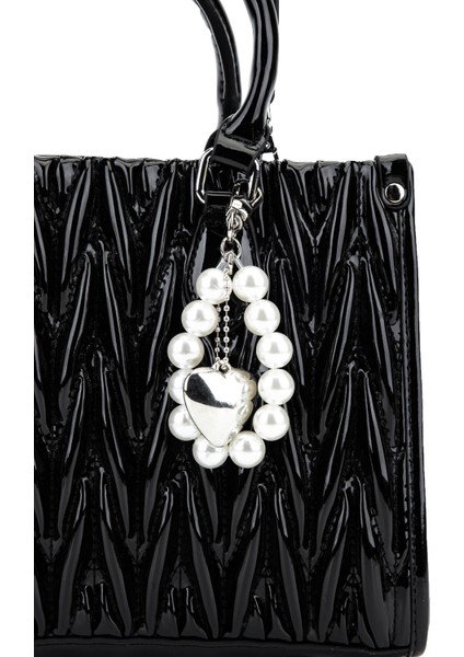 Kadın Suni Deri Siyah Rugan Omuz Çanta 921 27127 Bn Cnt SK25-26 Sıyah Rgn fırsatları