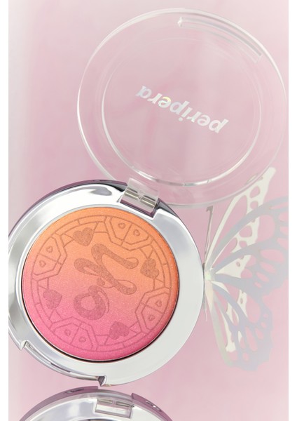 Işıltılı, Iki Tonlu Highlighter Allık Perıpera Pure Blushed Custom Cheek 006 Queens Pink indirimleri