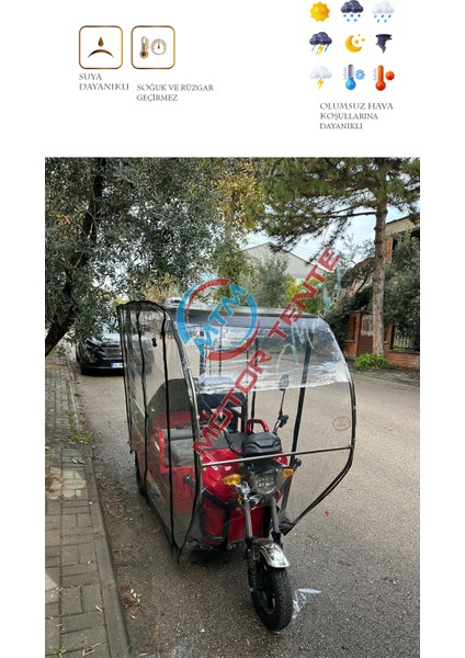 Arora Mını Cargo Üç Tekerli Araç Brandası - Kabin fiyatları