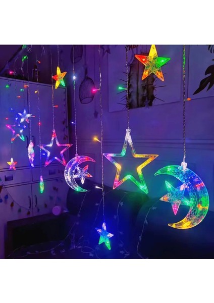 Dekoratif Kalp Şeklinde LED Perde Işık fırsatları