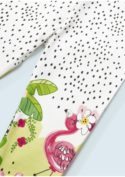 Kız Bebek Yazlık Baskılı Tayt 1772 modelleri