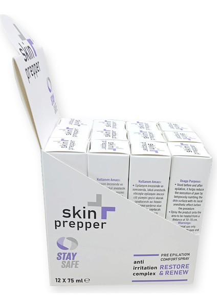 Skin Prepper Anestezik ve Lazer Epilasyon Için Soğutucu Sprey 1 Adet modelleri