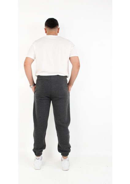 8015 Paçası Lastikli Üç Ip Şardonlu Eşofman Altı