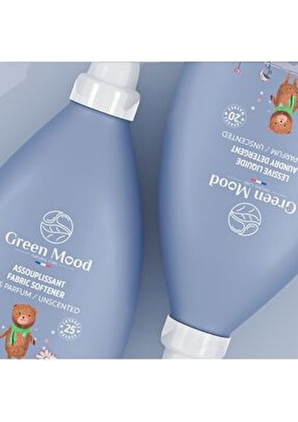 Bebek Çamaşır Deterjanı Kokusuz 10 Yıkama Hassas Ciltler İçin Uygun