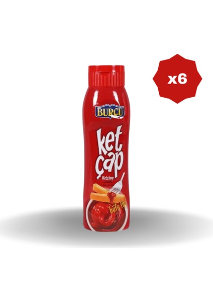 Büfe Tipi Tatlı Ketçap 650GR - (6 Adet)