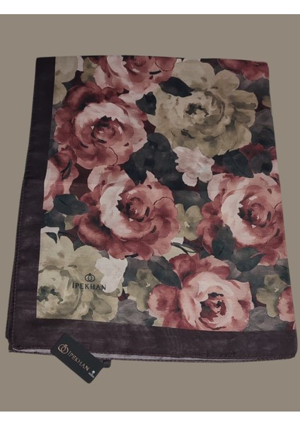 Bordo Winter Bloom Soft Şal indirimleri