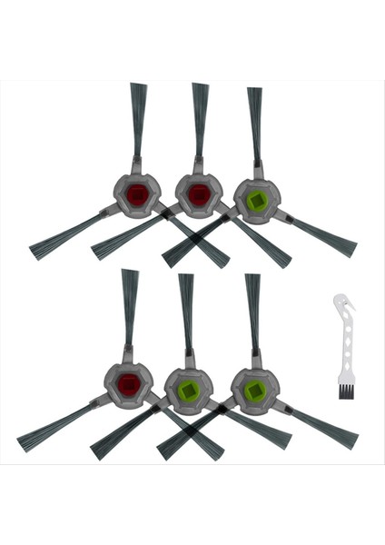 Yeedi Vac 2 Için Yan Fırça Aksesuarları/vac 2/vac Max/vac Hibrit/vac İSTASYONU/K781+ Vakum Süpürge Değiştirme Parçası (Yurt Dışından)