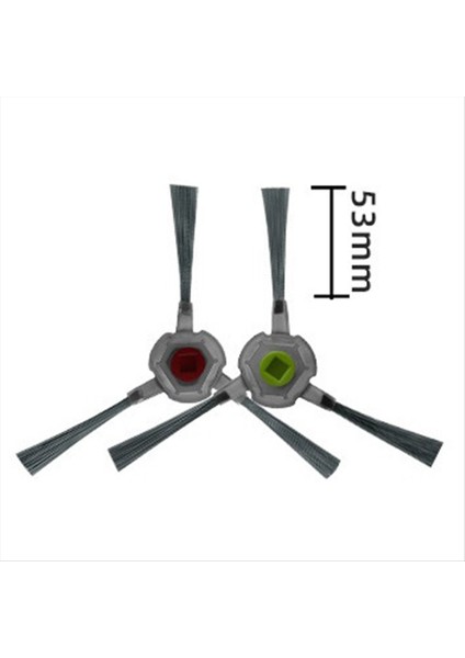 Yeedi Vac 2 Için Yan Fırça Aksesuarları/vac 2/vac Max/vac Hibrit/vac İSTASYONU/K781+ Vakum Süpürge Değiştirme Parçası (Yurt Dışından) indirimleri