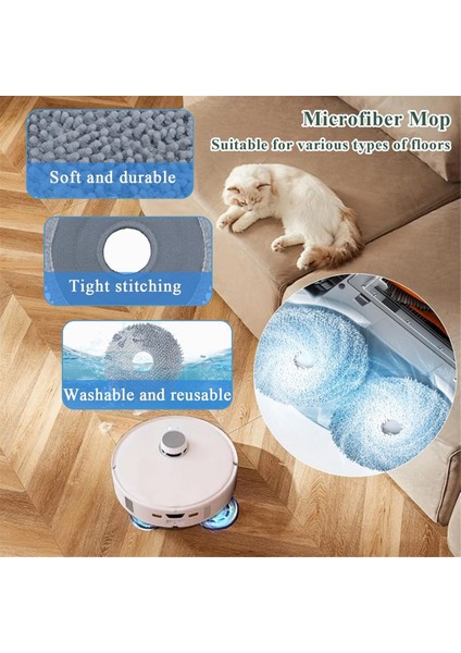 Roborock Qrevo Için Aksesuar Kiti Robot Vakum Ana Yan Fırça Hepa Filtre Mop Pedler Toz Torbaları Yedek Parçalar (Yurt Dışından) indirimleri