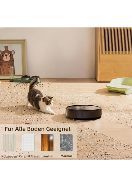 Irobot Roomba Combo I8+ / I8 / Combo J5 / Combo J5+ / Combo I5 / Combo I5+ Otomatik Emme Mop Robot Yıkanabilir Pas (Yurt Dışından) modelleri
