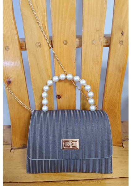 Is Berceste Kadın Incili Şık Zincirli El Omuz Abiye Düğün Çantası modelleri