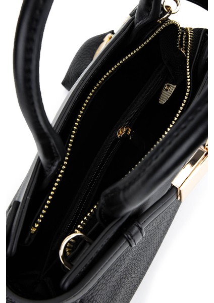 Kadın Suni Deri Siyah Omuz Çanta 921 27150 Bn Cnt SK25-26 Sıyah indirimleri