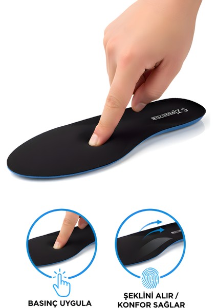 Relaxstep Ortopedik Memory Tabanlık , Rahat Ayakkabı Iç Tabanlık , Spor Ayakkabı Tabanlığı fırsatları