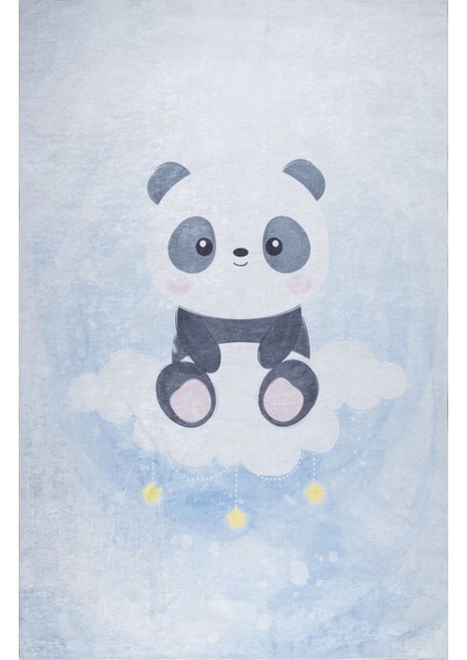 Bianca mt Eco Dijital Baskı Makinada Yıkanabilir Kaymaz Taban Dekoratif Çocuk Odası Halısı 2776