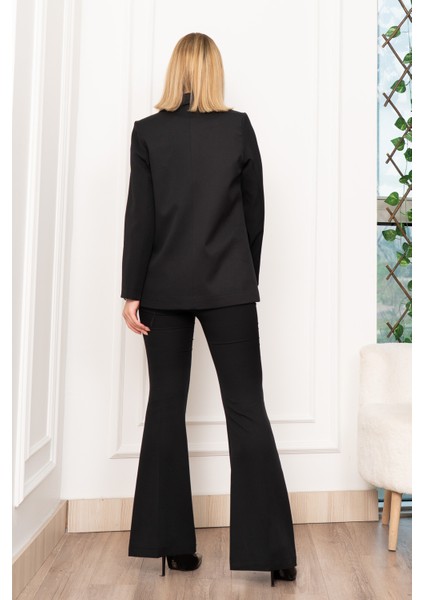 Şal Yaka Tek Düğme Cepli Astarlı Fit Ceket 8626 fiyatları