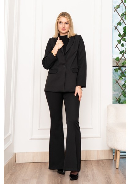 Şal Yaka Tek Düğme Cepli Astarlı Fit Ceket 8626 modelleri