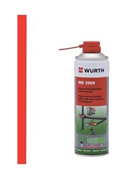 HHS 2000 Tutunma Özellikli Yağlayıcı Sprey 500 ml Profesyonel Sonuçlar İçin fiyatları