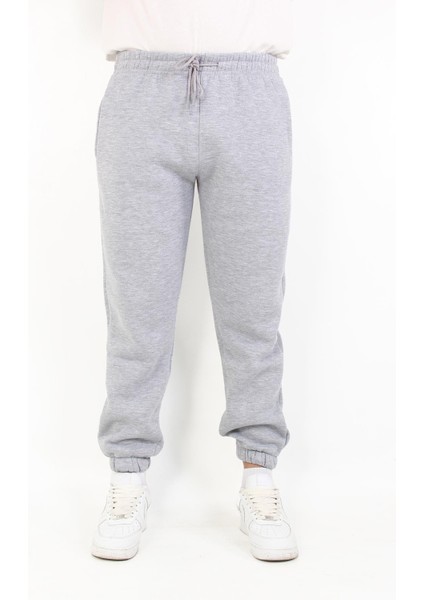 8015 Paçası Lastikli Üç Ip Şardonlu Eşofman Altı