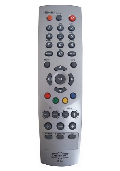 WEKO 11846 KR D-Smart 802 SD Eski Kasa Uydu Kumandası